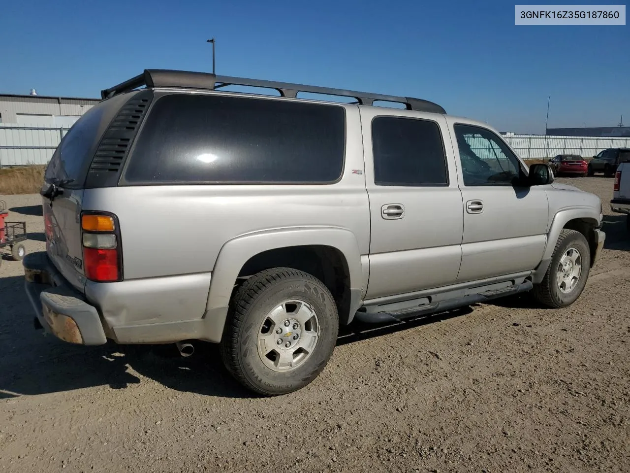 2005 Chevrolet Suburban K1500 VIN: 3GNFK16Z35G187860 Lot: 74930654