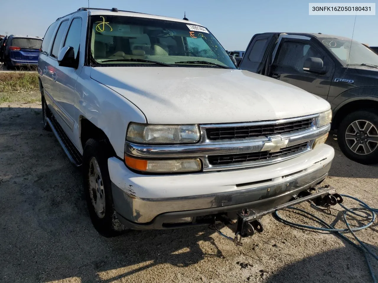 2005 Chevrolet Suburban K1500 VIN: 3GNFK16Z05G180431 Lot: 74991464