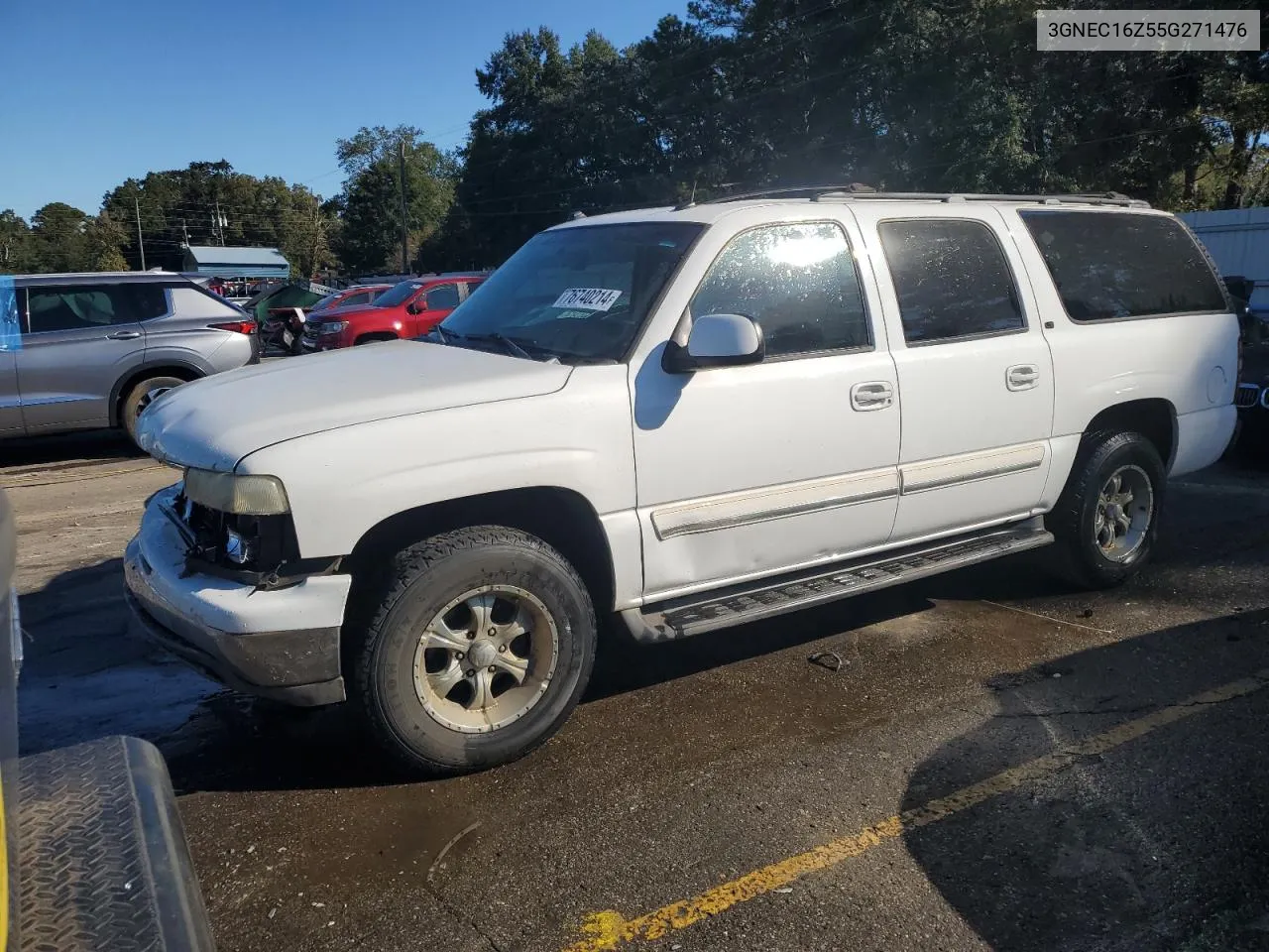 2005 Chevrolet Suburban C1500 VIN: 3GNEC16Z55G271476 Lot: 76740214