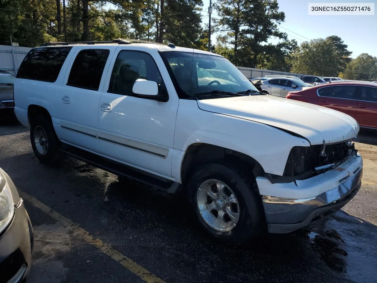 2005 Chevrolet Suburban C1500 VIN: 3GNEC16Z55G271476 Lot: 76740214