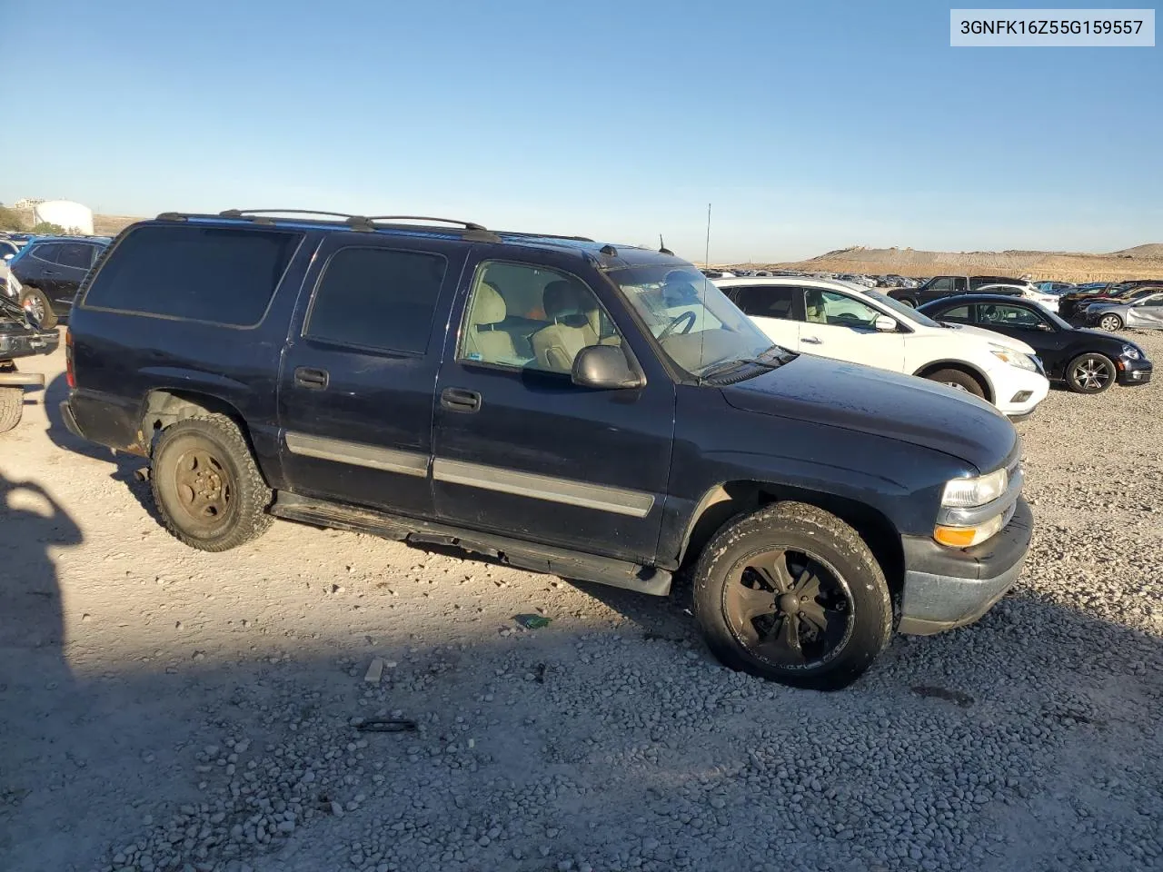 2005 Chevrolet Suburban K1500 VIN: 3GNFK16Z55G159557 Lot: 77632254