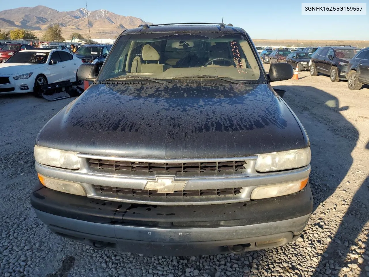 2005 Chevrolet Suburban K1500 VIN: 3GNFK16Z55G159557 Lot: 77632254