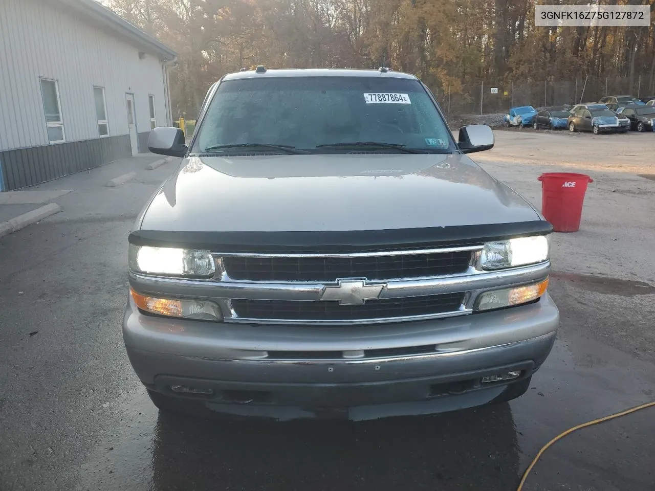 2005 Chevrolet Suburban K1500 VIN: 3GNFK16Z75G127872 Lot: 77887864