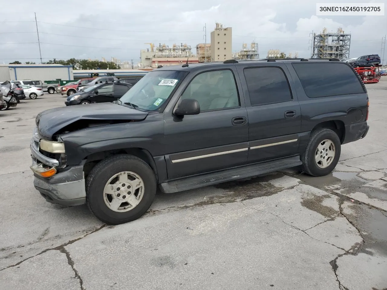 2005 Chevrolet Suburban C1500 VIN: 3GNEC16Z45G192705 Lot: 79030794