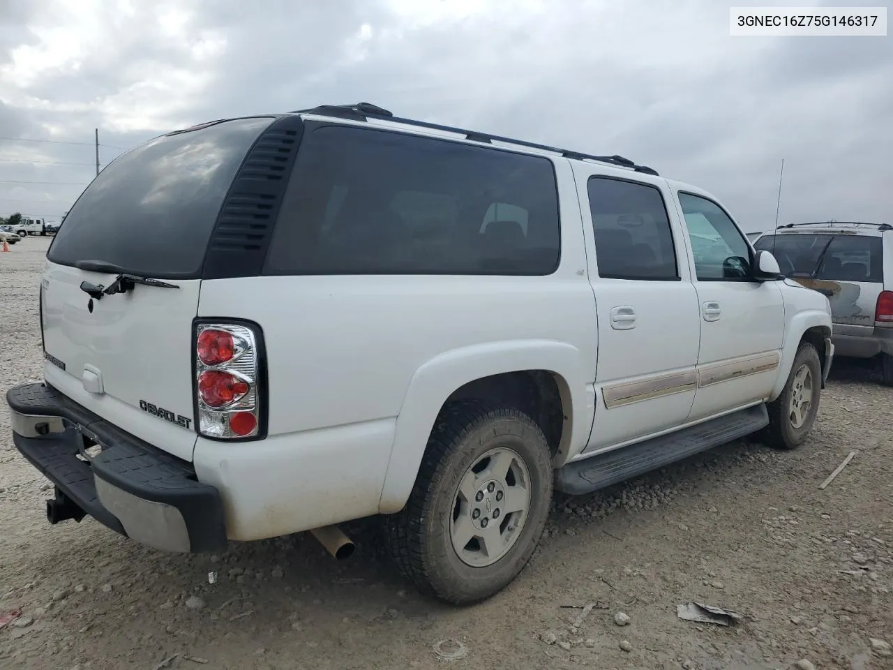 2005 Chevrolet Suburban C1500 VIN: 3GNEC16Z75G146317 Lot: 79333874