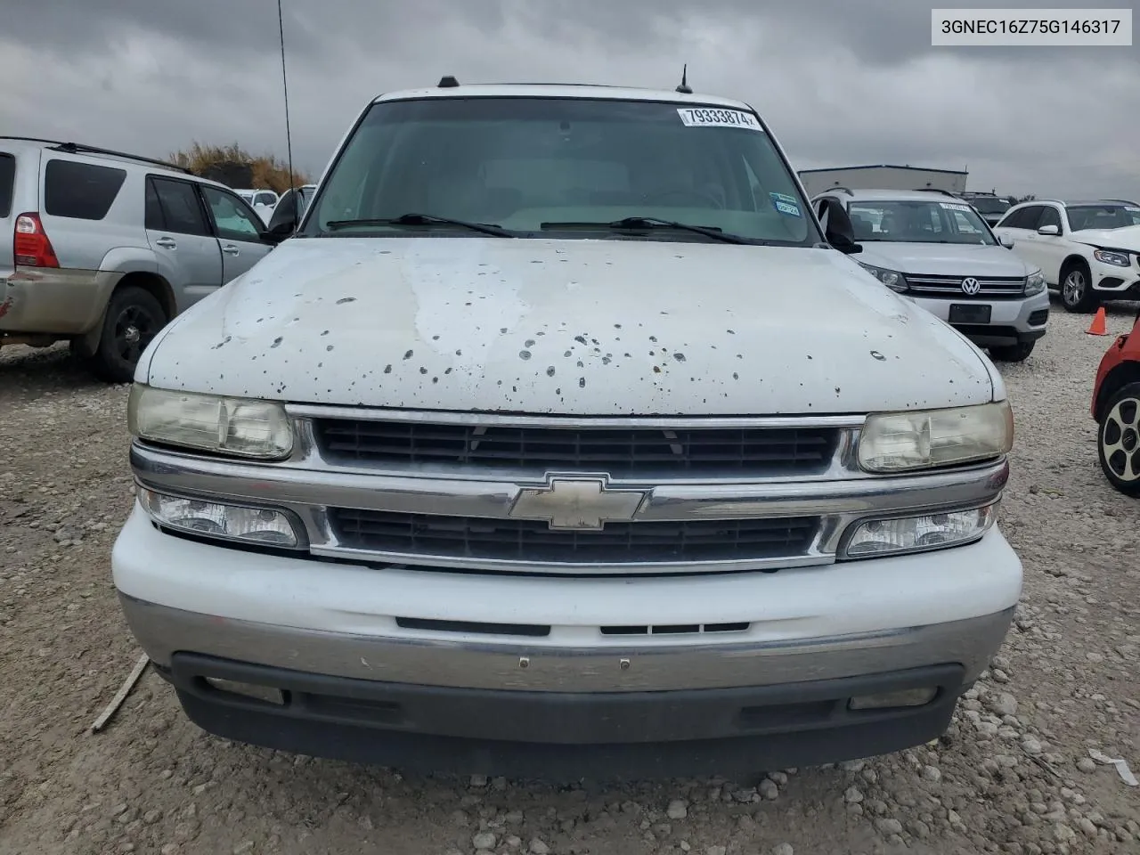 2005 Chevrolet Suburban C1500 VIN: 3GNEC16Z75G146317 Lot: 79333874