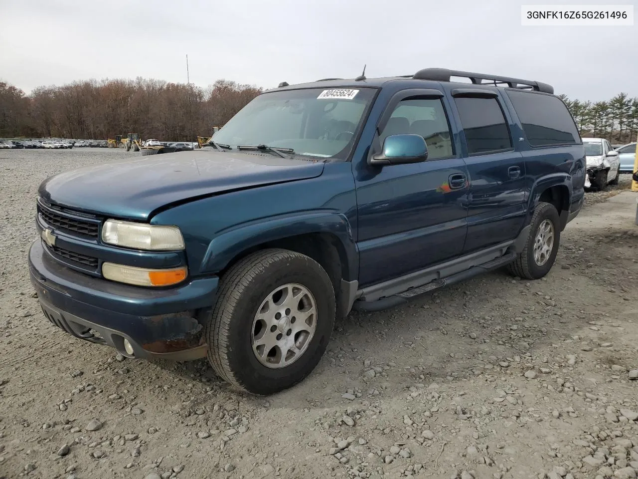 2005 Chevrolet Suburban K1500 VIN: 3GNFK16Z65G261496 Lot: 80455624