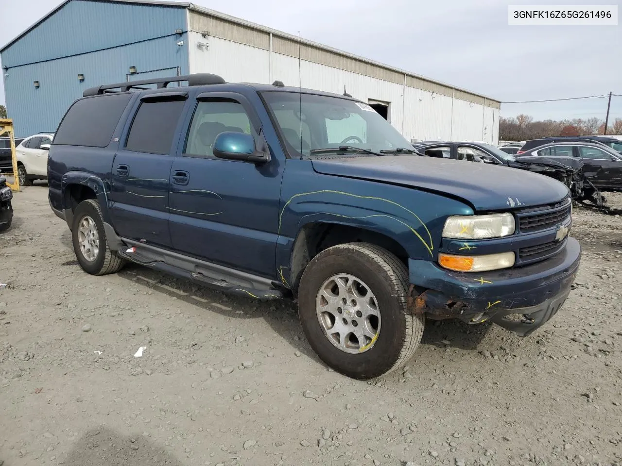 2005 Chevrolet Suburban K1500 VIN: 3GNFK16Z65G261496 Lot: 80455624