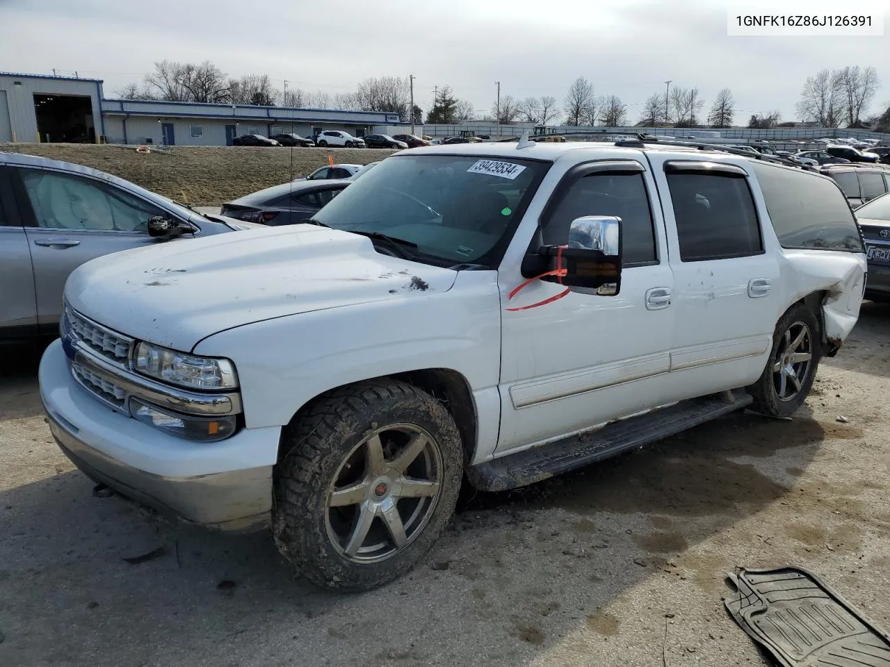 1GNFK16Z86J126391 2006 Chevrolet Suburban K1500