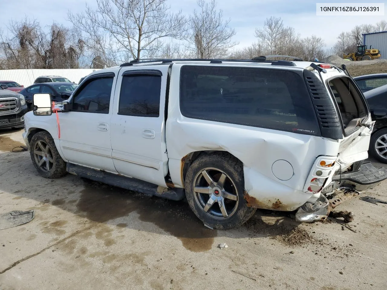 2006 Chevrolet Suburban K1500 VIN: 1GNFK16Z86J126391 Lot: 39429534