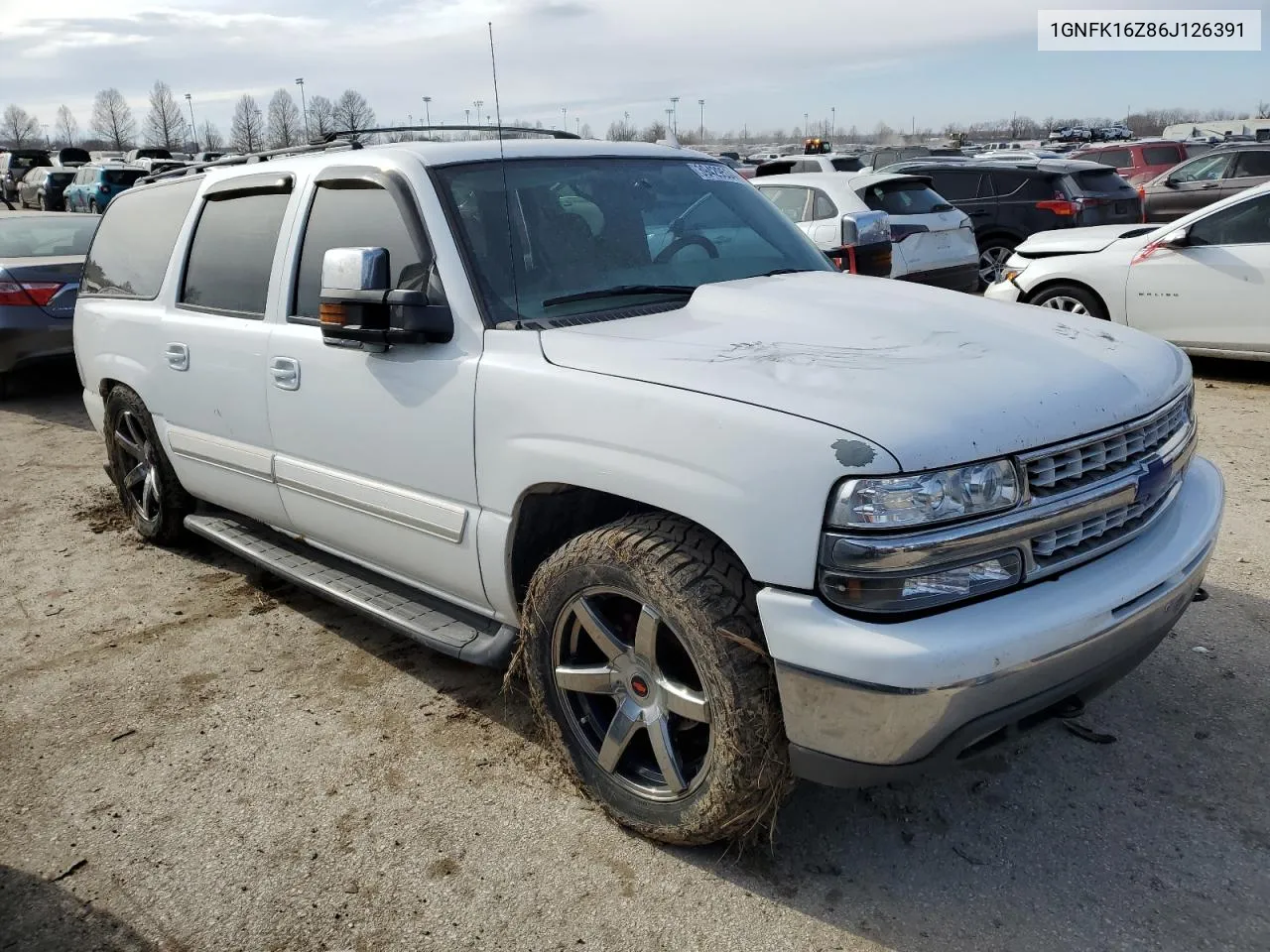 2006 Chevrolet Suburban K1500 VIN: 1GNFK16Z86J126391 Lot: 39429534