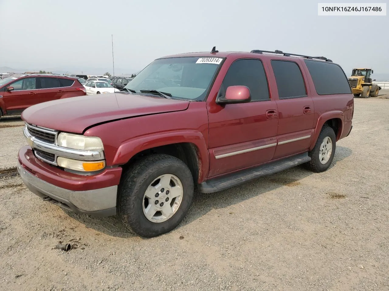 2006 Chevrolet Suburban K1500 VIN: 1GNFK16Z46J167486 Lot: 70393314