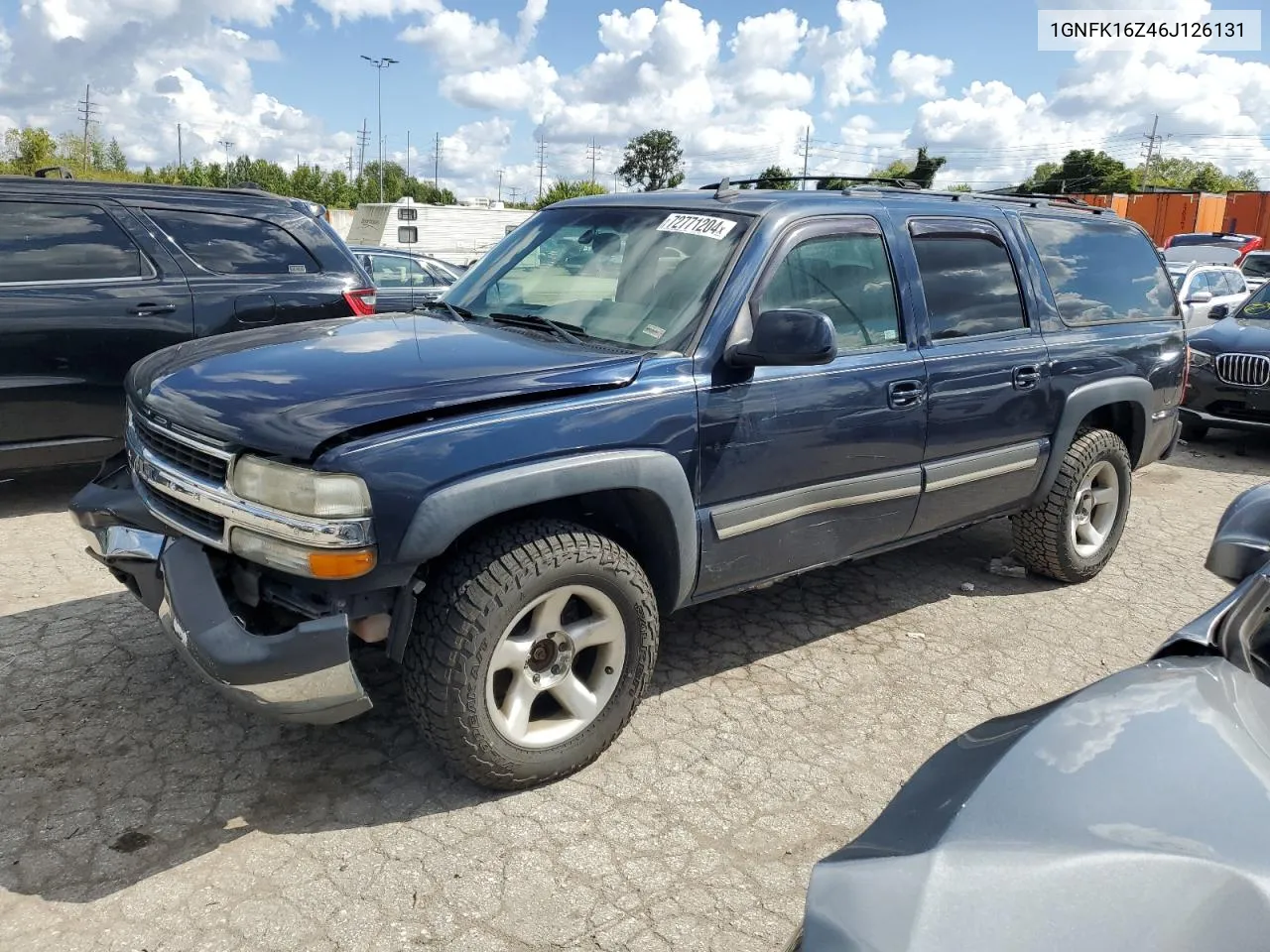 2006 Chevrolet Suburban K1500 VIN: 1GNFK16Z46J126131 Lot: 72771204