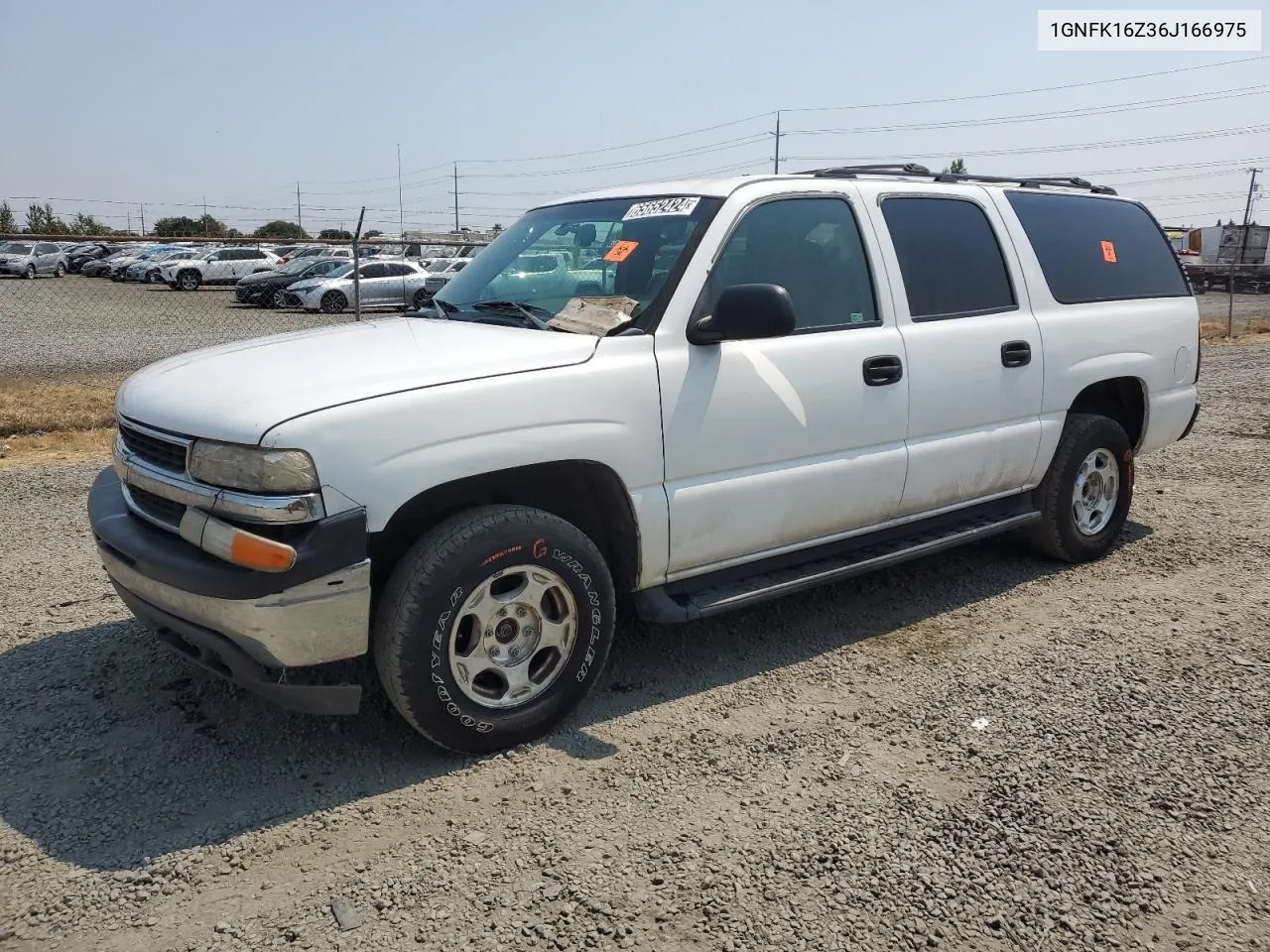 2006 Chevrolet Suburban K1500 VIN: 1GNFK16Z36J166975 Lot: 74092934