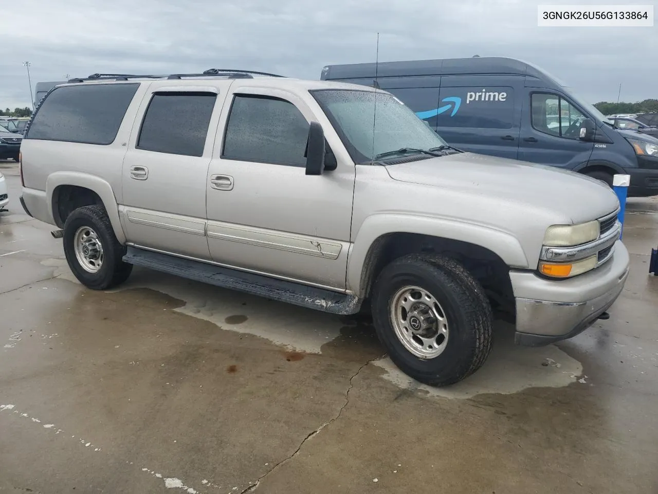 2006 Chevrolet Suburban K2500 VIN: 3GNGK26U56G133864 Lot: 74660324