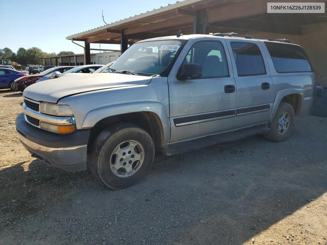 2006 Chevrolet Suburban K1500 VIN: 1GNFK16Z26J128539 Lot: 74736624