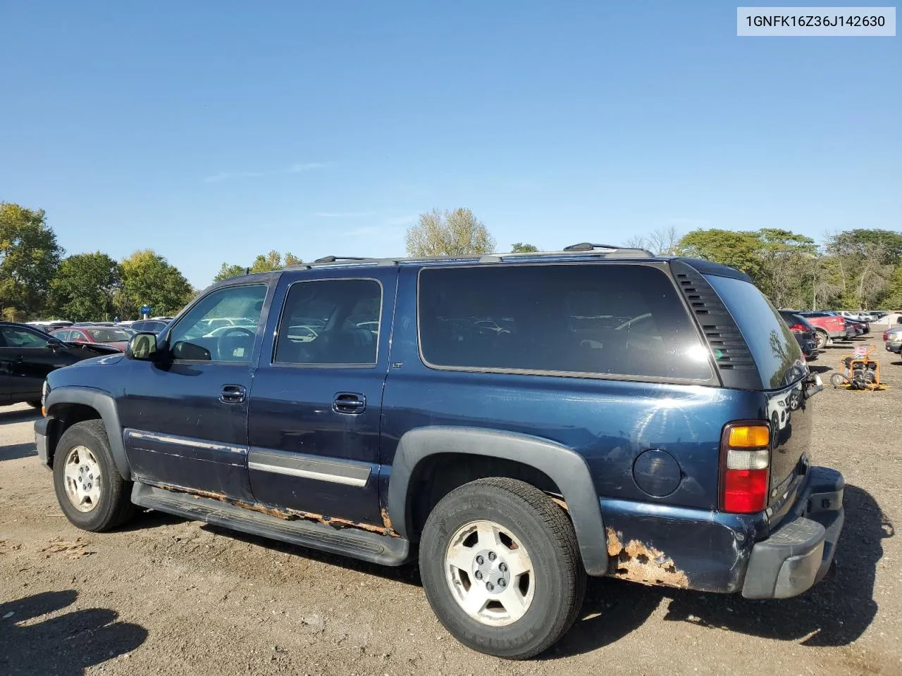 2006 Chevrolet Suburban K1500 VIN: 1GNFK16Z36J142630 Lot: 74815584