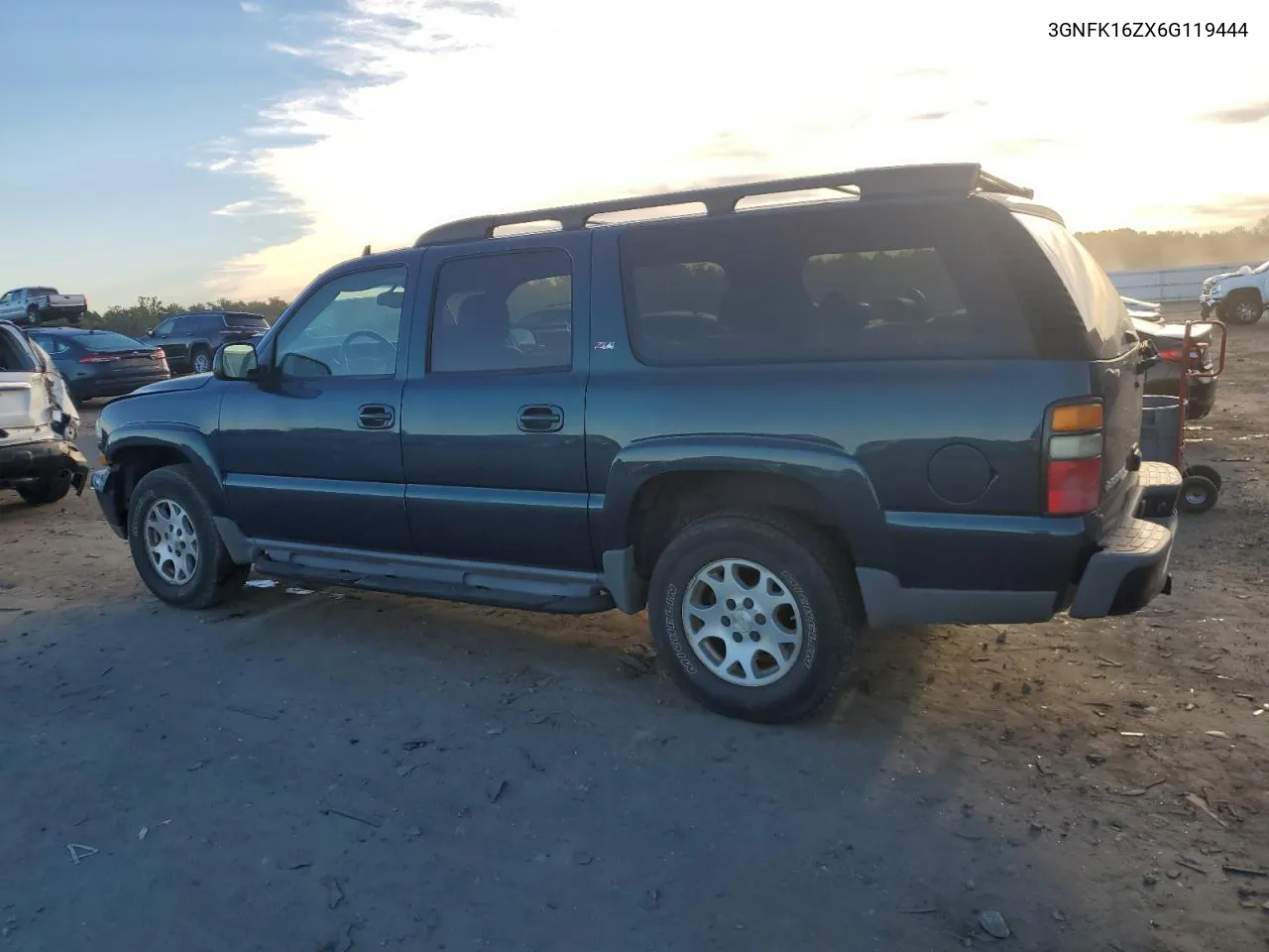 2006 Chevrolet Suburban K1500 VIN: 3GNFK16ZX6G119444 Lot: 75414314