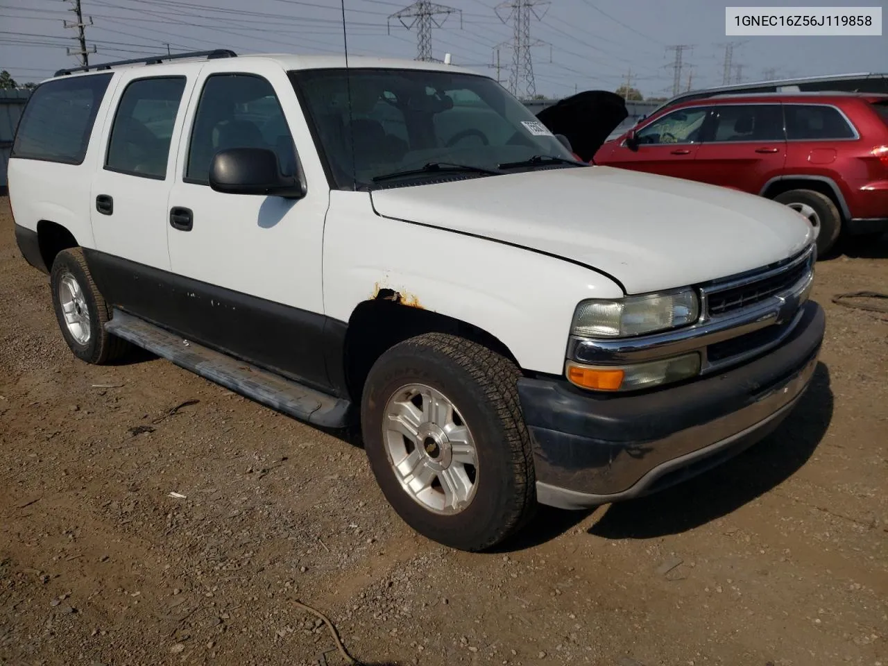 2006 Chevrolet Suburban C1500 VIN: 1GNEC16Z56J119858 Lot: 75500754