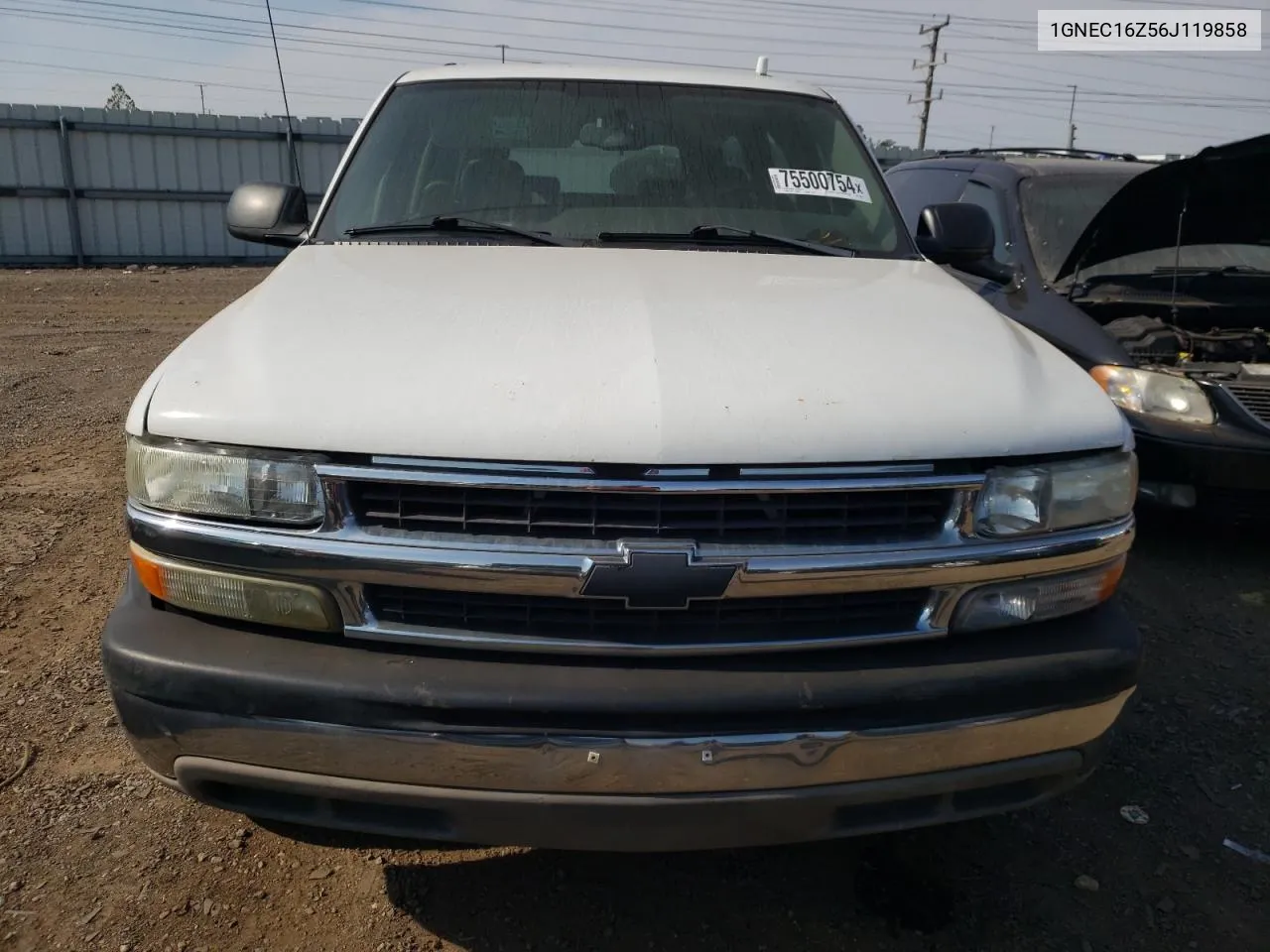 2006 Chevrolet Suburban C1500 VIN: 1GNEC16Z56J119858 Lot: 75500754