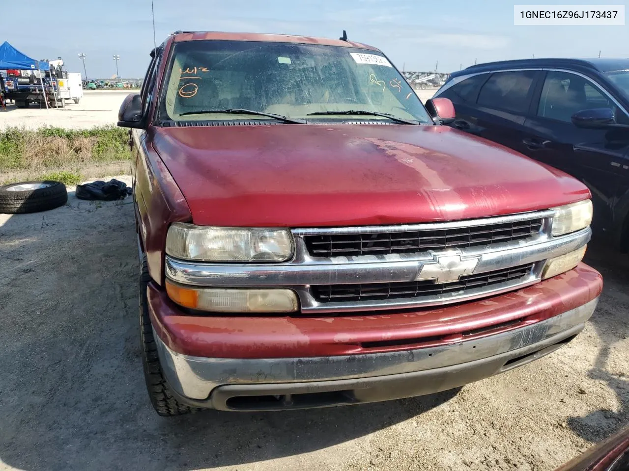 2006 Chevrolet Suburban C1500 VIN: 1GNEC16Z96J173437 Lot: 75913624