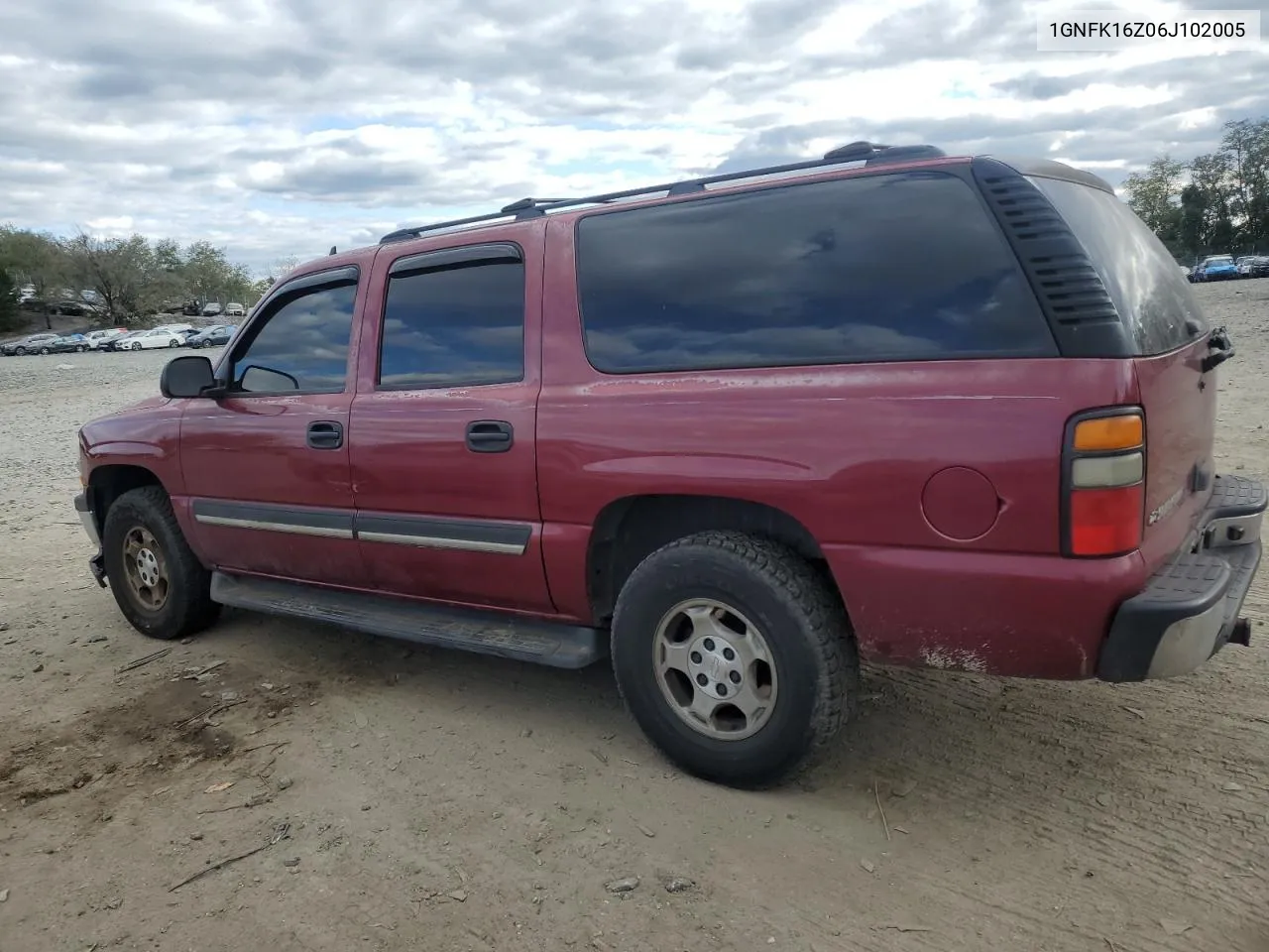 2006 Chevrolet Suburban K1500 VIN: 1GNFK16Z06J102005 Lot: 75965374