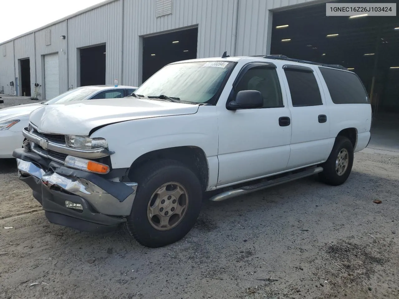 2006 Chevrolet Suburban C1500 VIN: 1GNEC16Z26J103424 Lot: 77138094