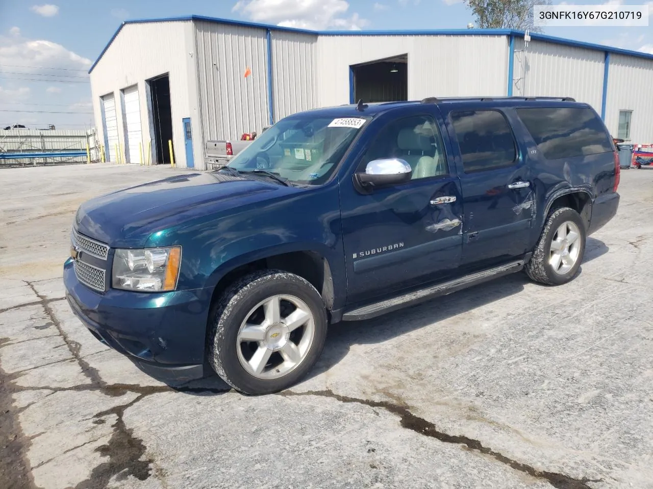 2007 Chevrolet Suburban K1500 VIN: 3GNFK16Y67G210719 Lot: 47458853