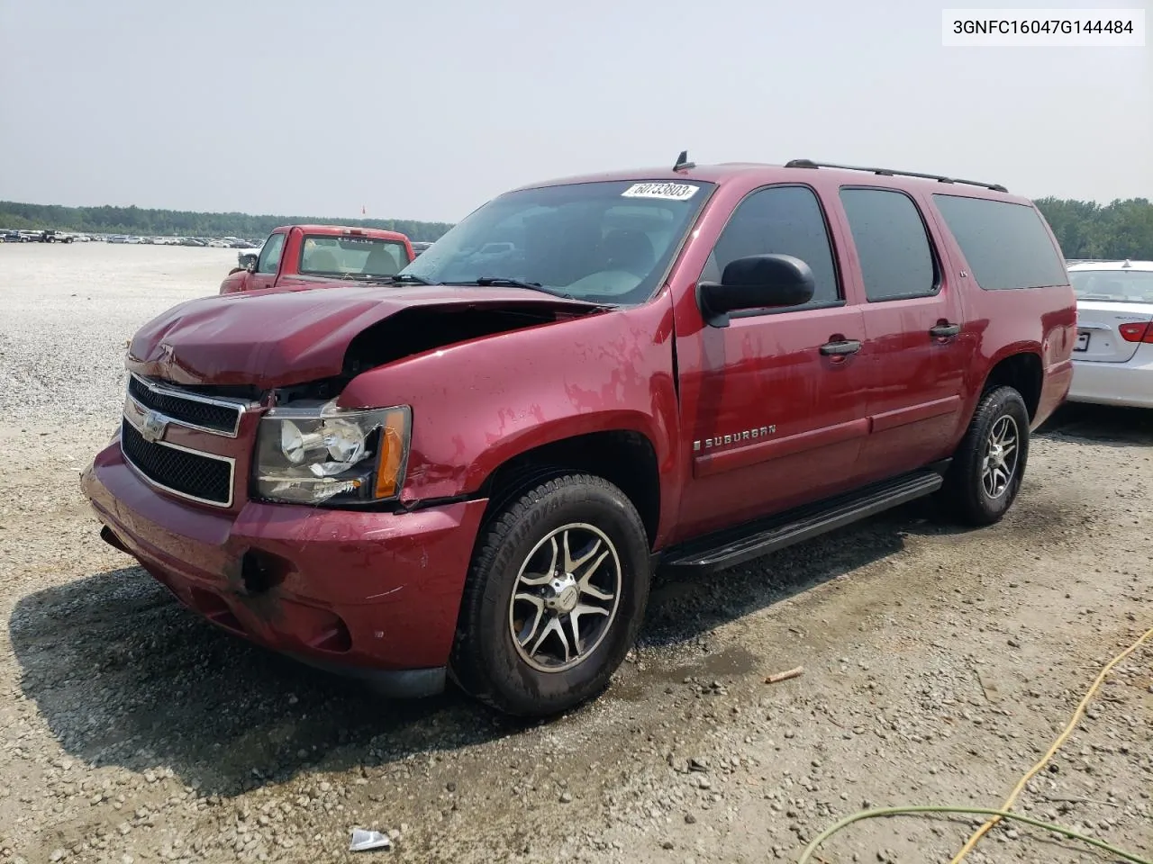 2007 Chevrolet Suburban C1500 VIN: 3GNFC16047G144484 Lot: 60733803