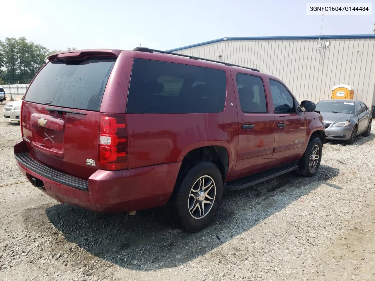 2007 Chevrolet Suburban C1500 VIN: 3GNFC16047G144484 Lot: 60733803