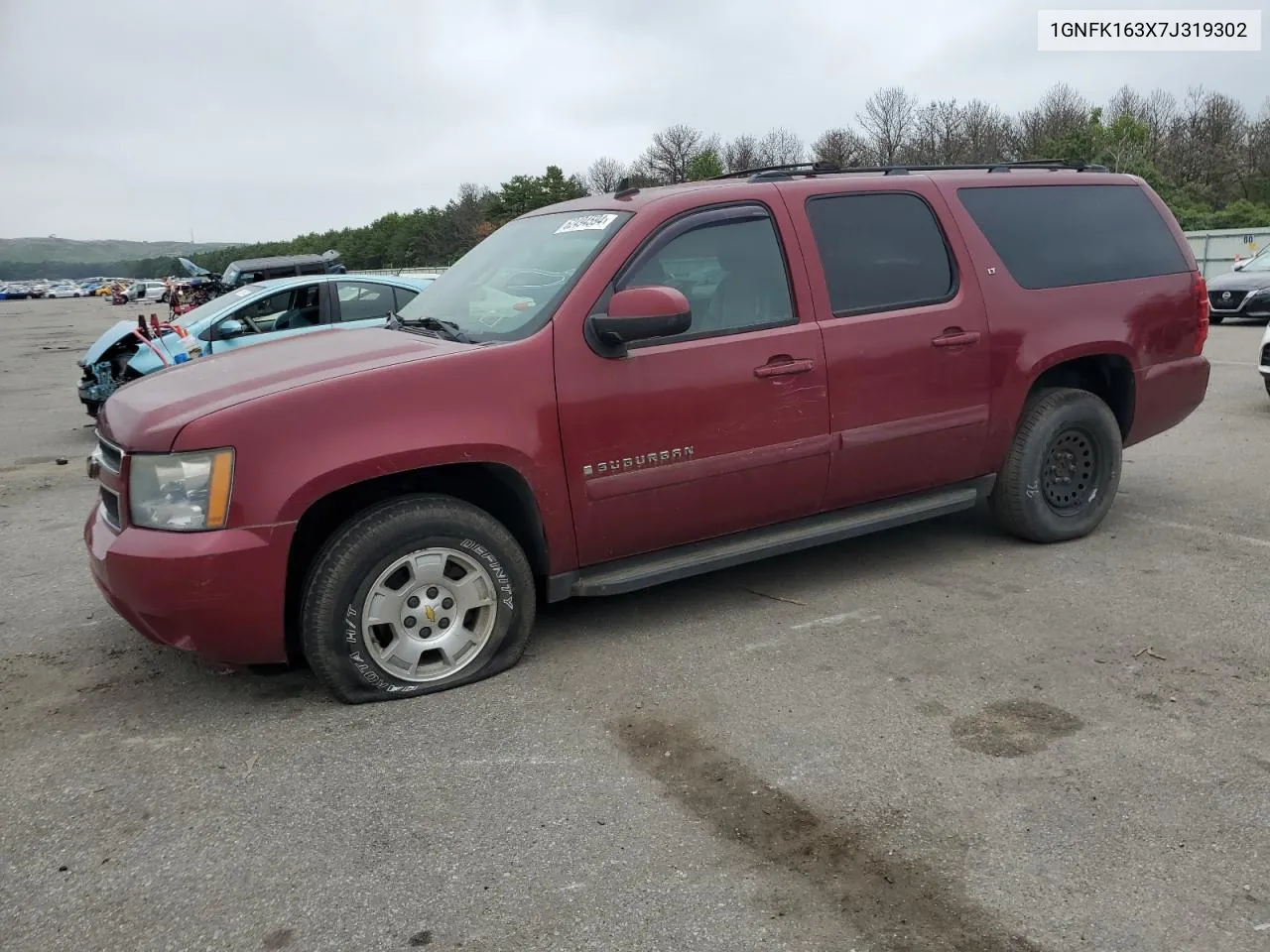 2007 Chevrolet Suburban K1500 VIN: 1GNFK163X7J319302 Lot: 62494594