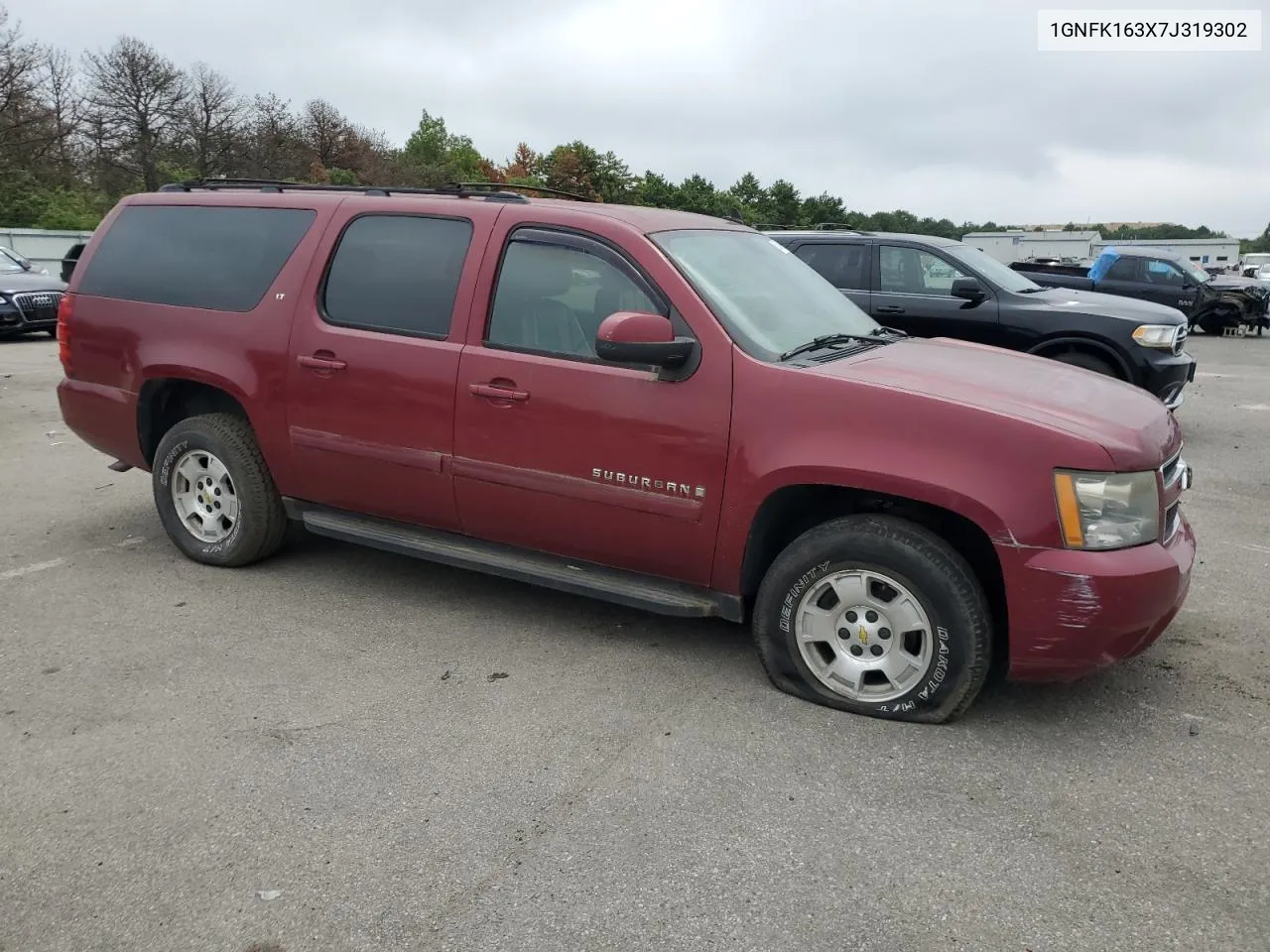 2007 Chevrolet Suburban K1500 VIN: 1GNFK163X7J319302 Lot: 62494594