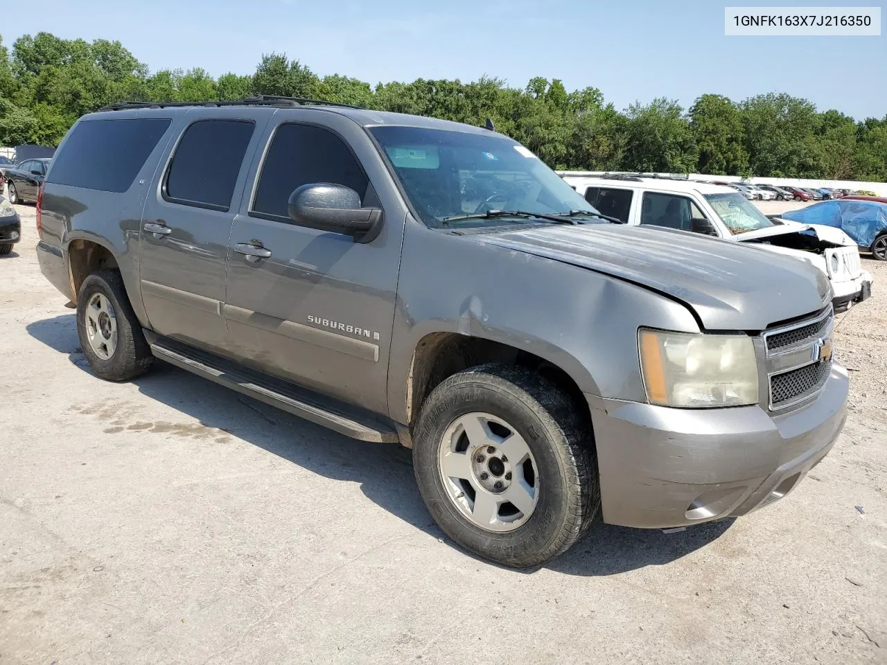 2007 Chevrolet Suburban K1500 VIN: 1GNFK163X7J216350 Lot: 63125014