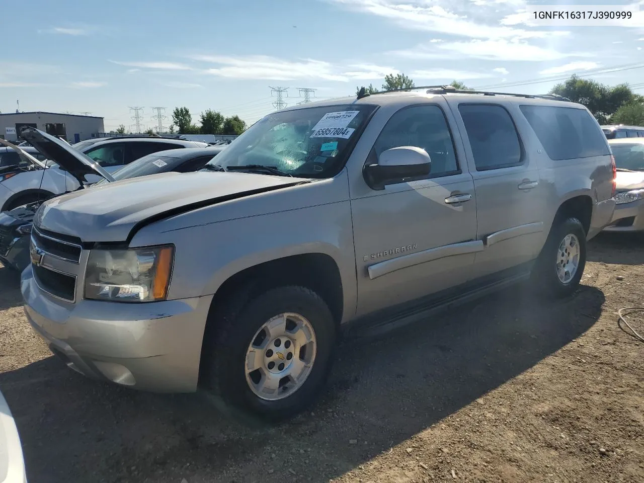 2007 Chevrolet Suburban K1500 VIN: 1GNFK16317J390999 Lot: 65857804