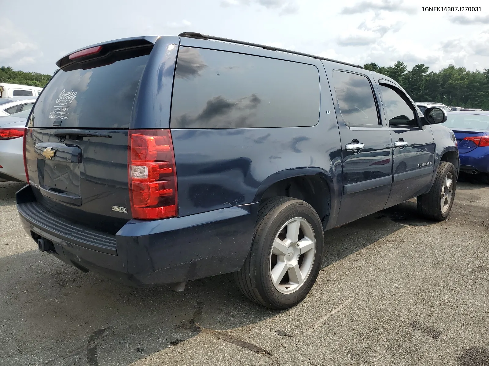 2007 Chevrolet Suburban K1500 VIN: 1GNFK16307J270031 Lot: 67089014