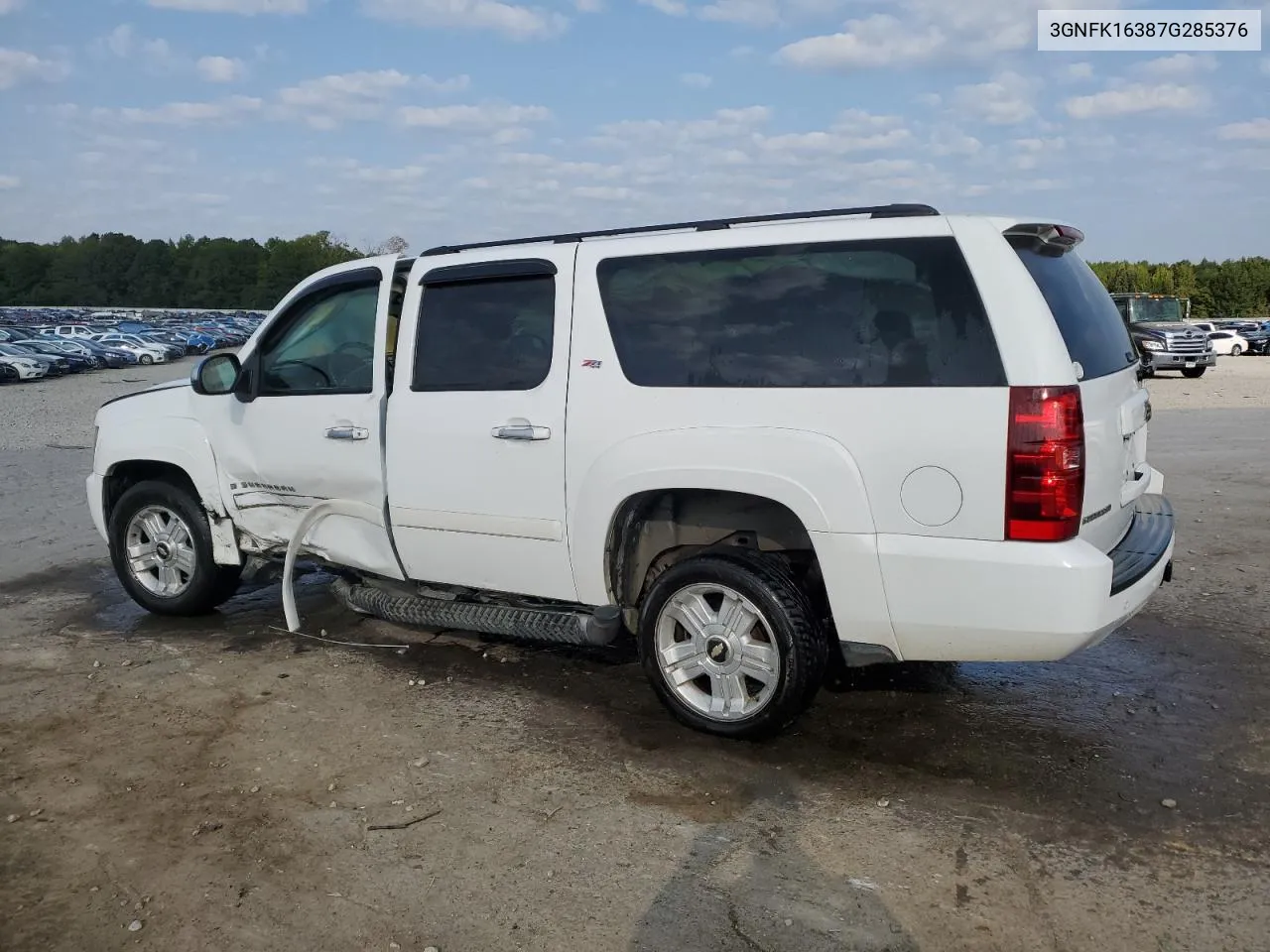 3GNFK16387G285376 2007 Chevrolet Suburban K1500