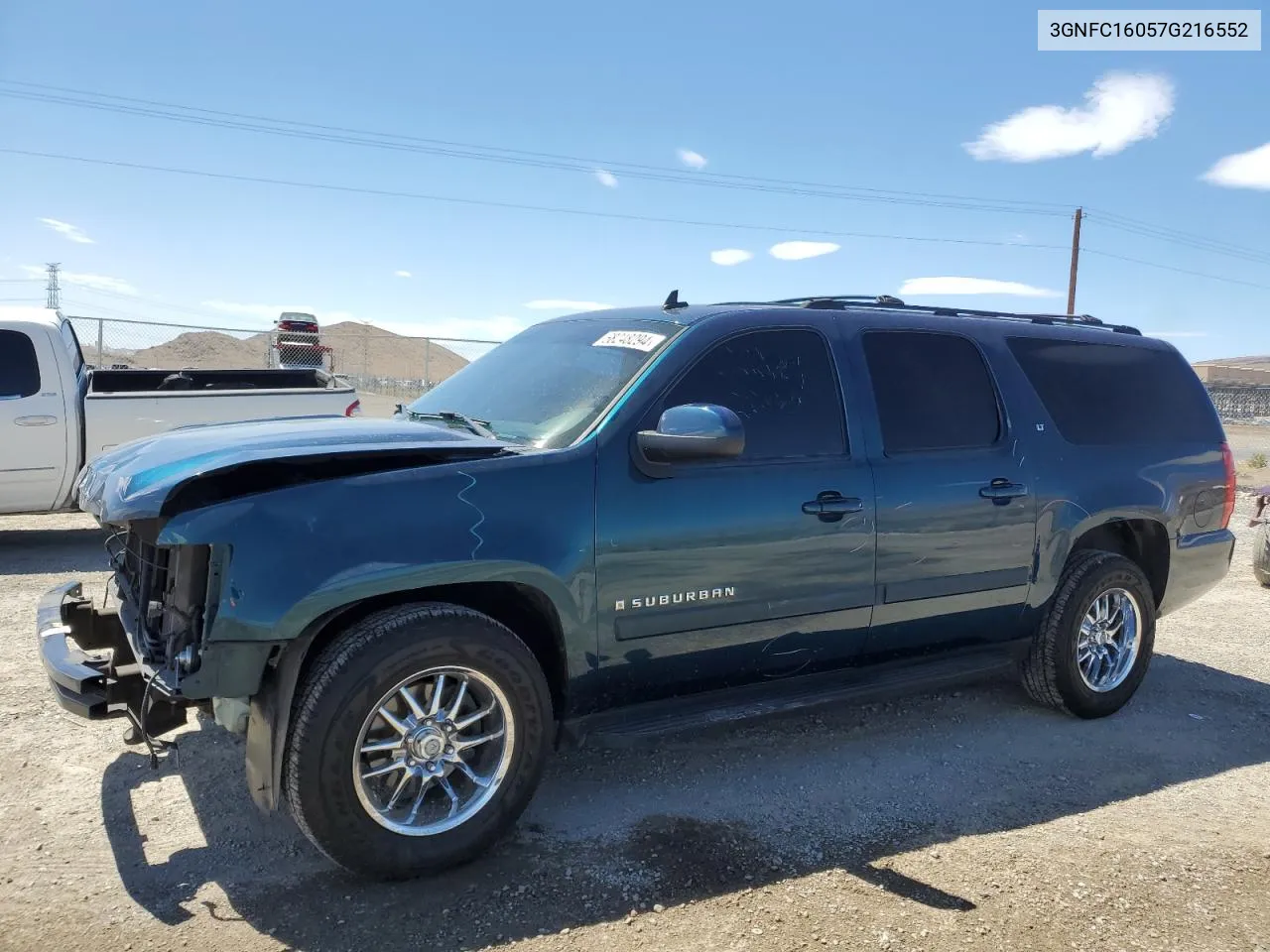 2007 Chevrolet Suburban C1500 VIN: 3GNFC16057G216552 Lot: 68248294