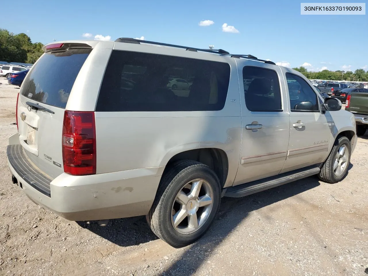 2007 Chevrolet Suburban K1500 VIN: 3GNFK16337G190093 Lot: 68565854