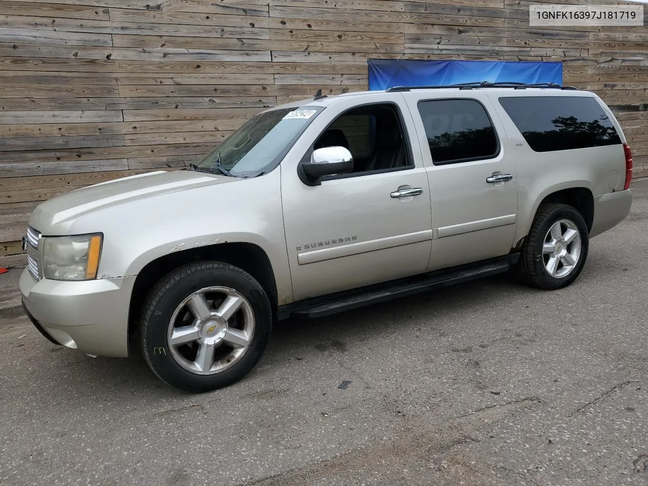 2007 Chevrolet Suburban K1500 VIN: 1GNFK16397J181719 Lot: 68654294