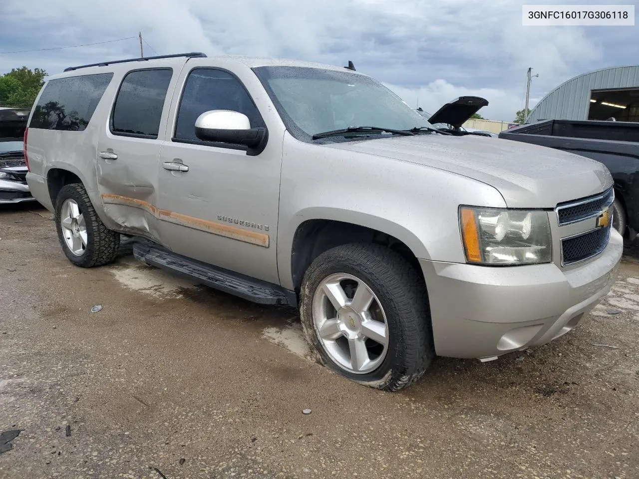 2007 Chevrolet Suburban C1500 VIN: 3GNFC16017G306118 Lot: 69612944