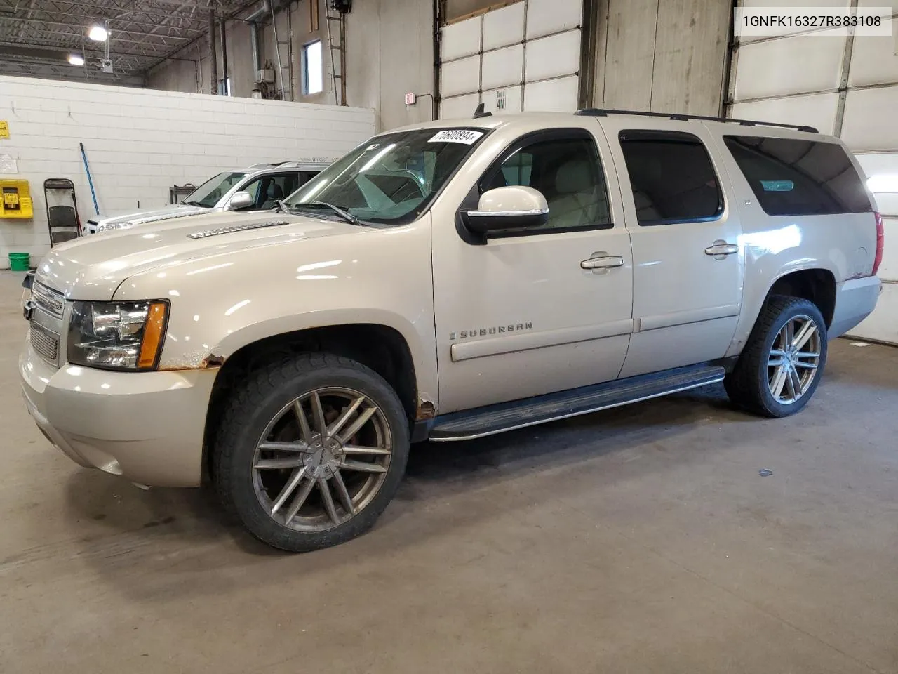 2007 Chevrolet Suburban K1500 VIN: 1GNFK16327R383108 Lot: 70600894