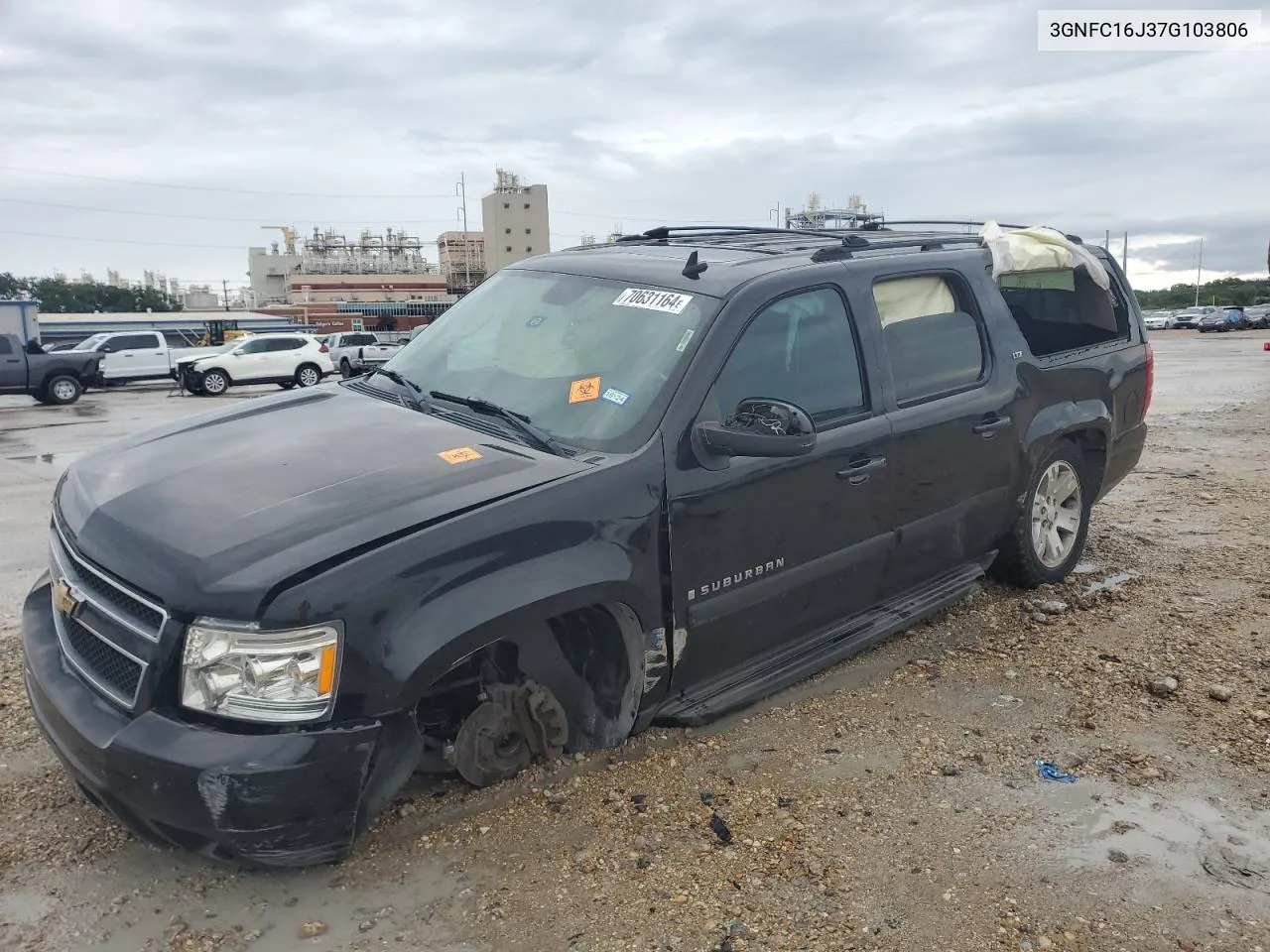 2007 Chevrolet Suburban C1500 VIN: 3GNFC16J37G103806 Lot: 70631164