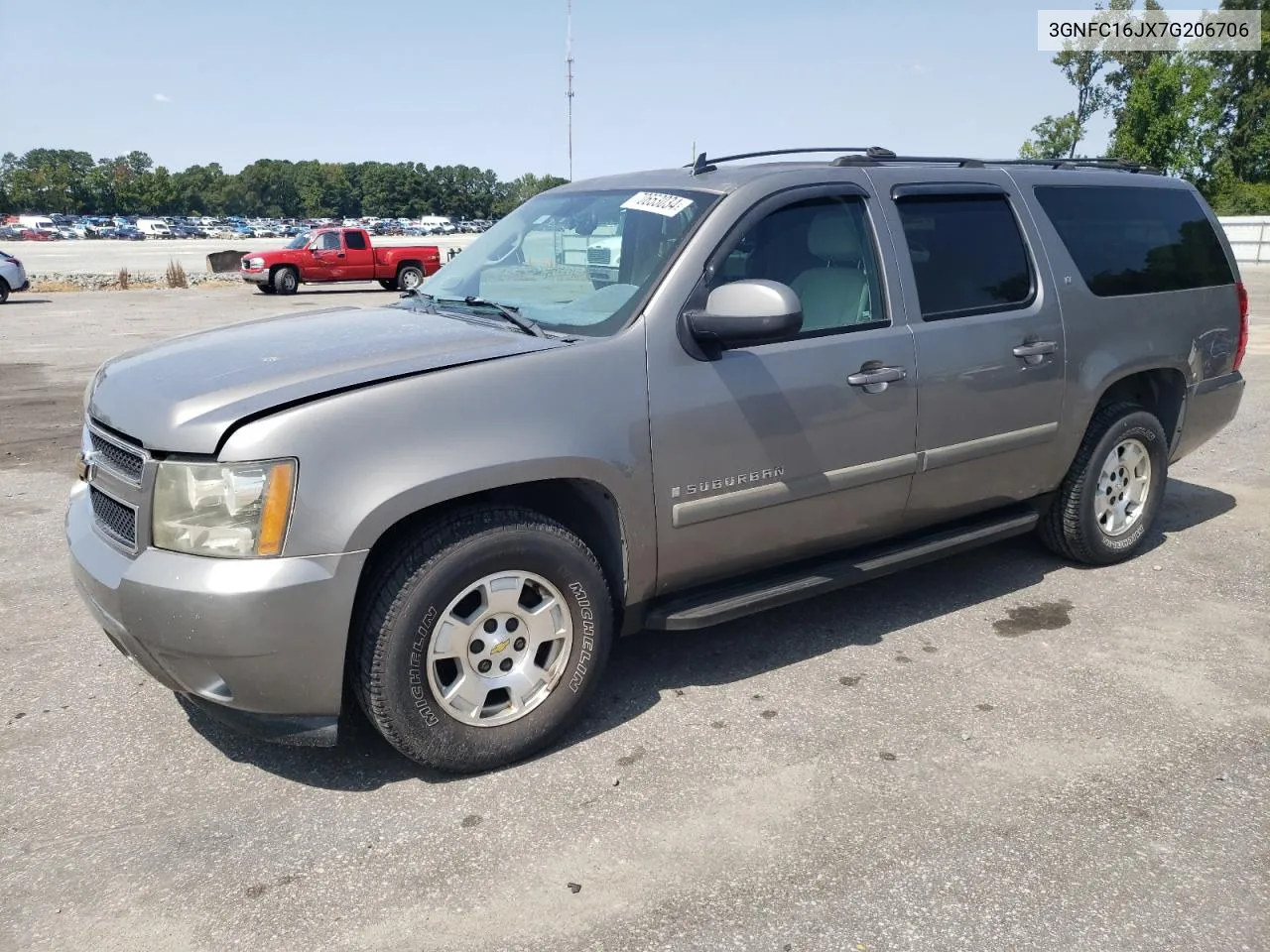 2007 Chevrolet Suburban C1500 VIN: 3GNFC16JX7G206706 Lot: 70653034