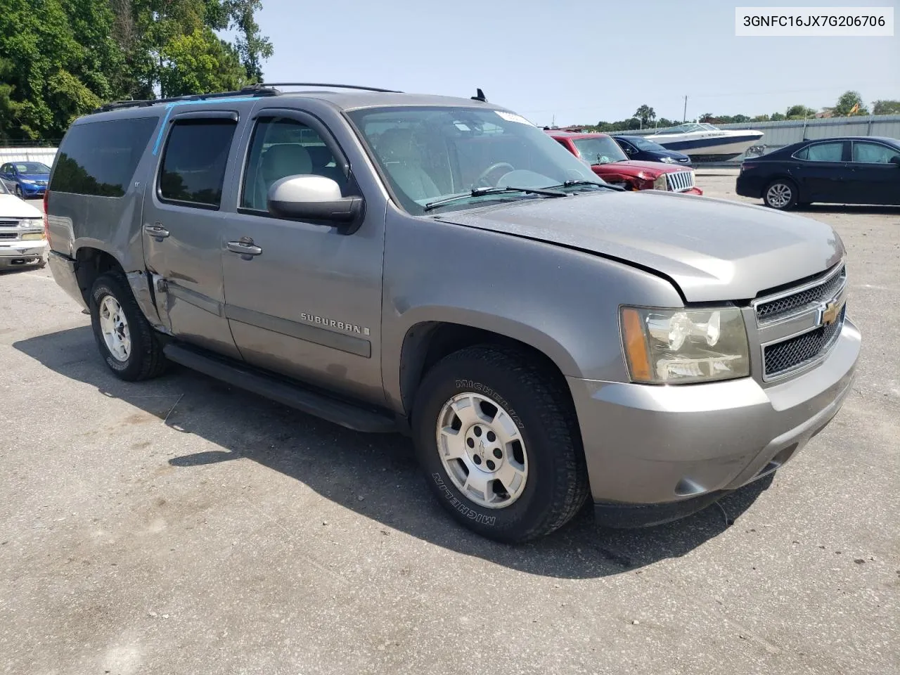 2007 Chevrolet Suburban C1500 VIN: 3GNFC16JX7G206706 Lot: 70653034