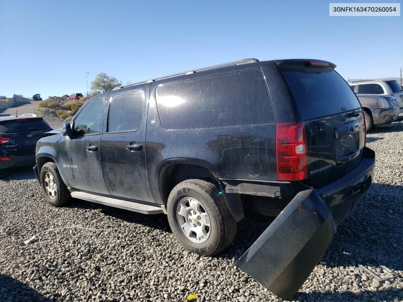 3GNFK16347G260054 2007 Chevrolet Suburban K1500