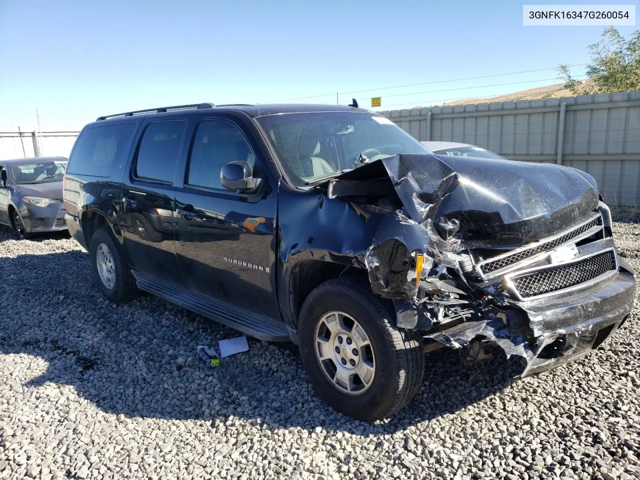 2007 Chevrolet Suburban K1500 VIN: 3GNFK16347G260054 Lot: 70773884