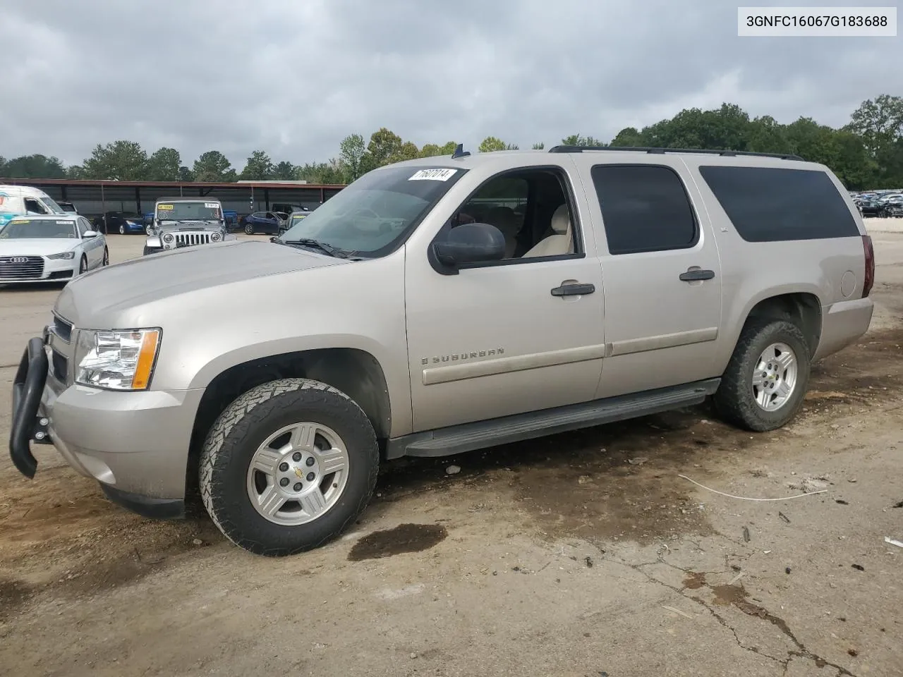 2007 Chevrolet Suburban C1500 VIN: 3GNFC16067G183688 Lot: 71607014