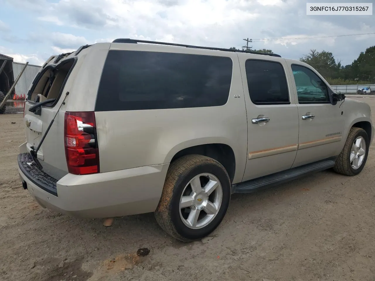 2007 Chevrolet Suburban C1500 VIN: 3GNFC16J77G315267 Lot: 71962864