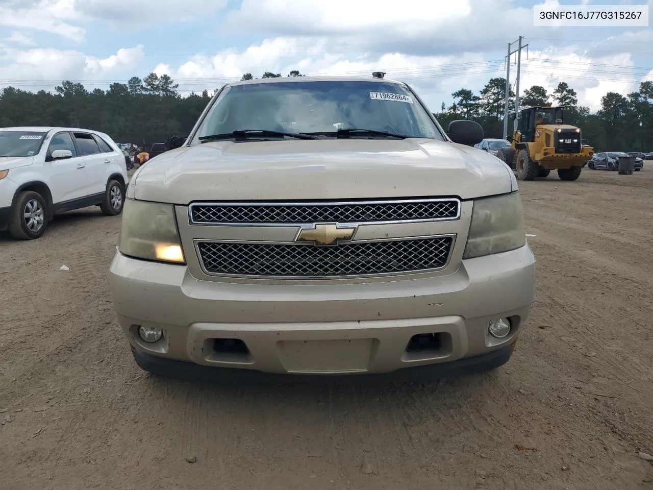 2007 Chevrolet Suburban C1500 VIN: 3GNFC16J77G315267 Lot: 71962864