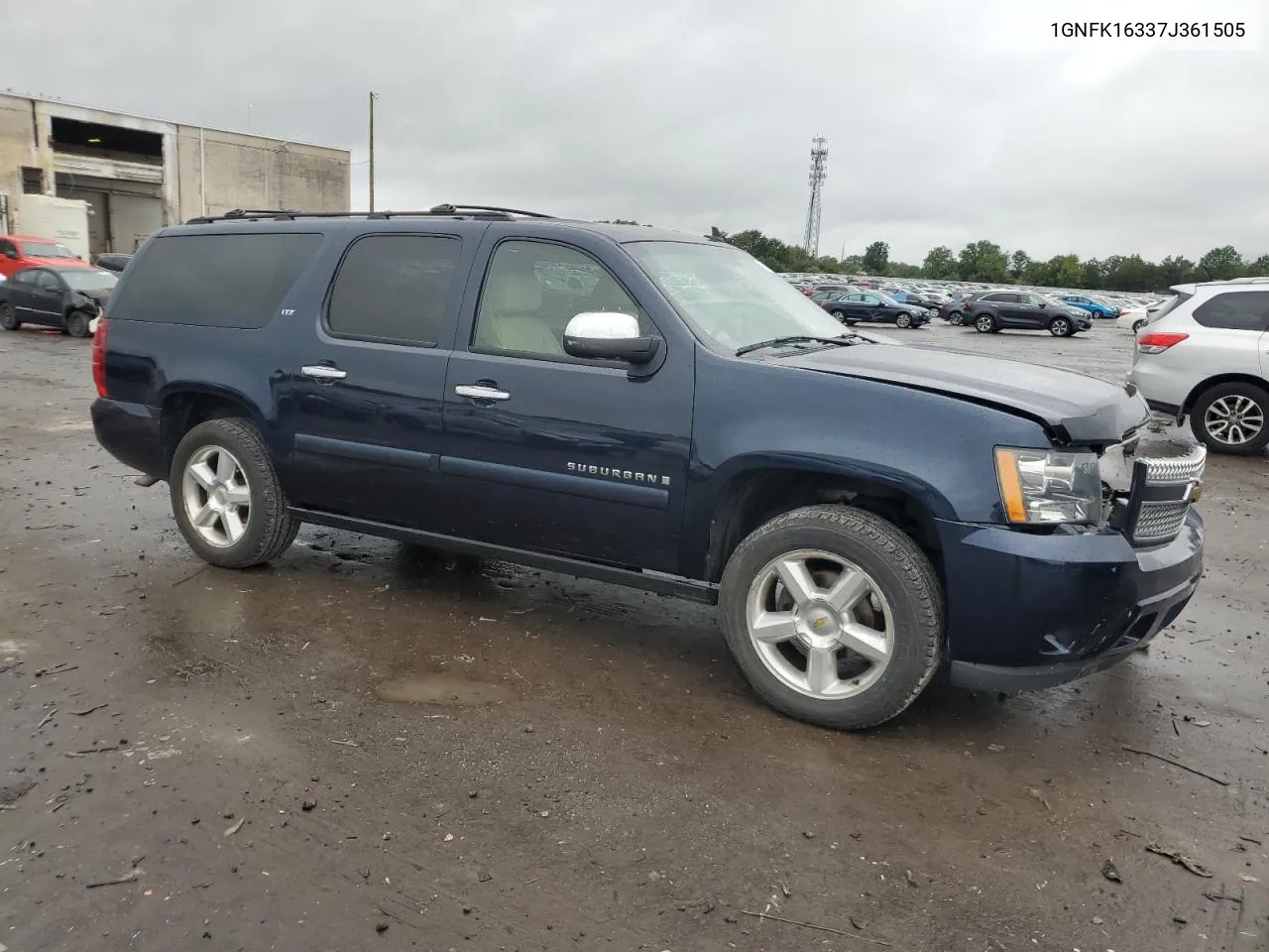 2007 Chevrolet Suburban K1500 VIN: 1GNFK16337J361505 Lot: 73345384